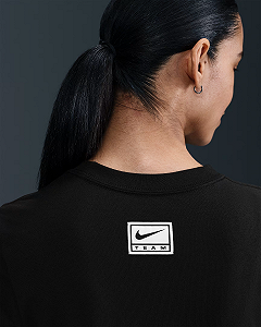 Футболка Nike NSW SLIM CROP TEE STREET HQ1709-010 Черный XS synthetic.ua - Фото 1