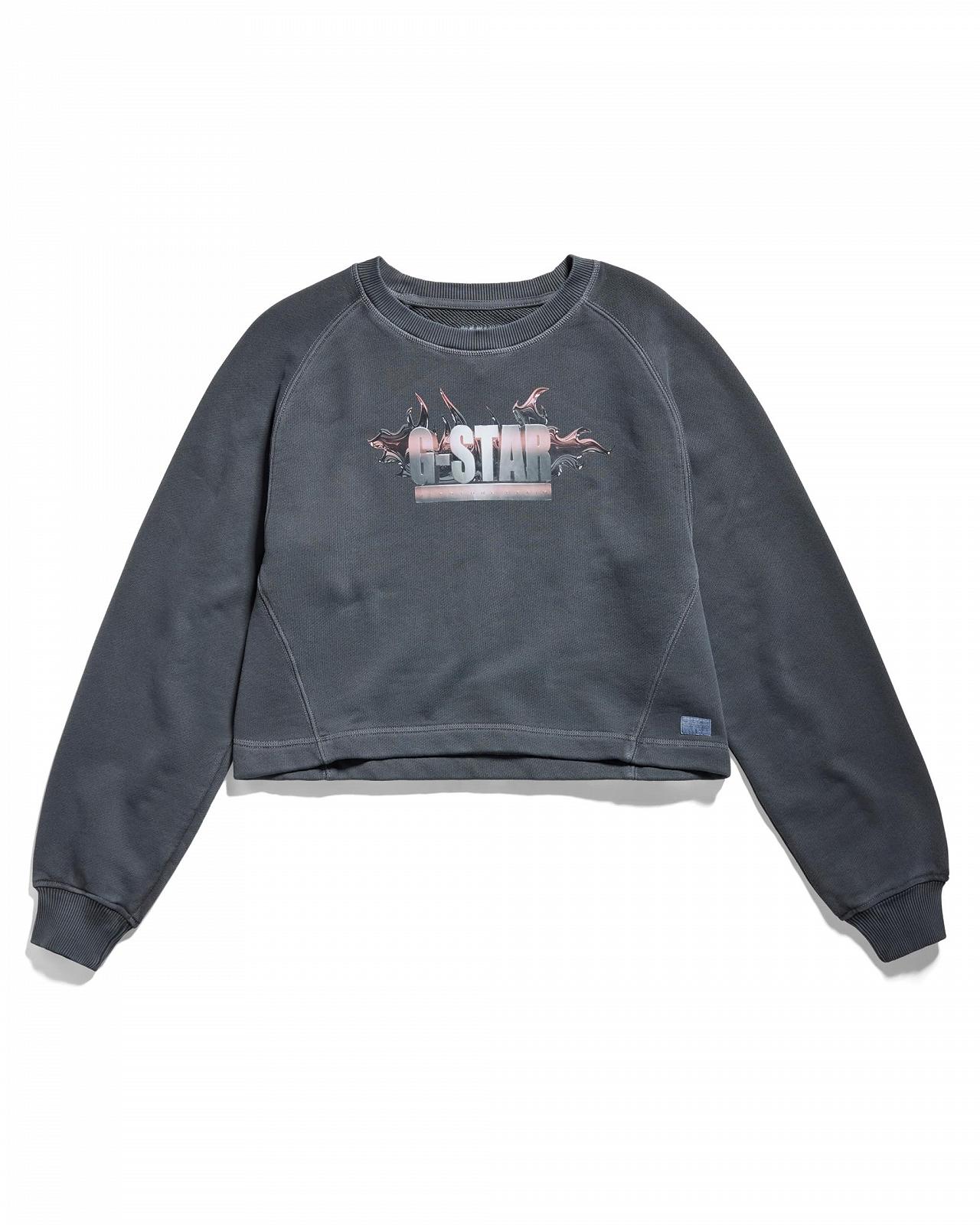 Свитер G-STAR Overdyed Merch Loose, фото №5