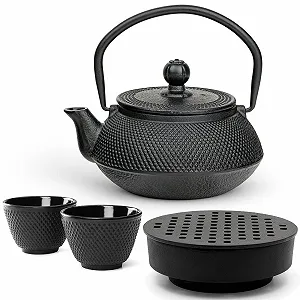 Чайник-заварник Bredemeijer Asia Чавунний Індукційний 0.5 літра Чорний Маленький - Фото 1