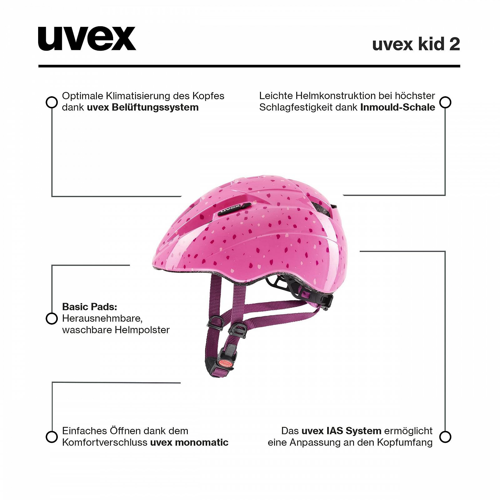 Шлем велосипедный Uvex Kid 2, фото №6