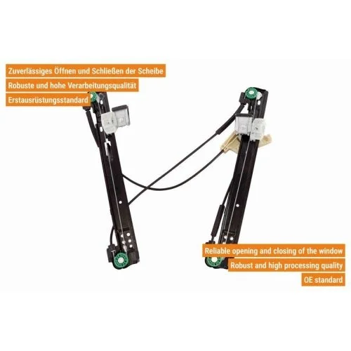 Склопідйомник VAICO V10-7657 Original VAICO Quality для AUDI SEAT SKODA VW VAG, фото №3