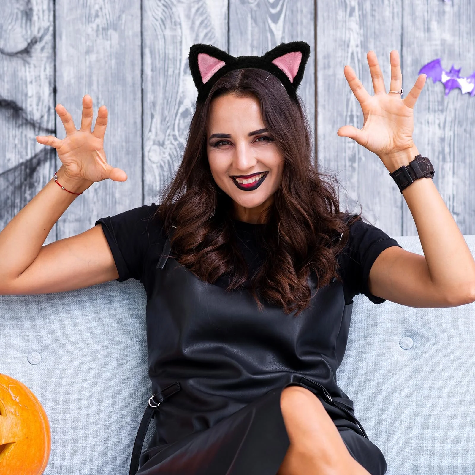 Обруч для волос Ушки котика, фото №5