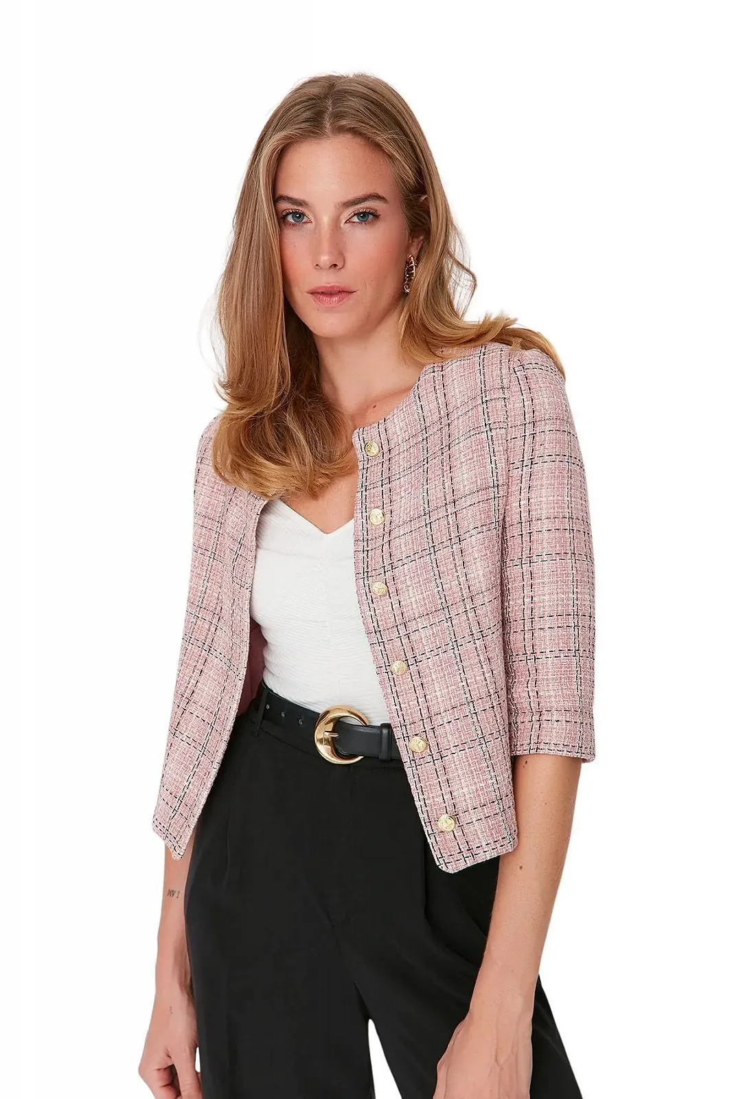 Куртка Trendyol Regular Розовый, фото №2