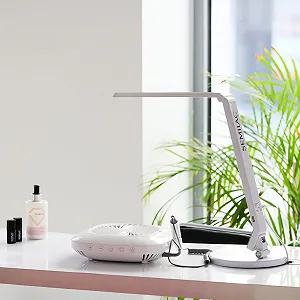 Настільна світлодіодна лампа Semilac 9 Вт USB Біла synthetic.ua - Фото 1