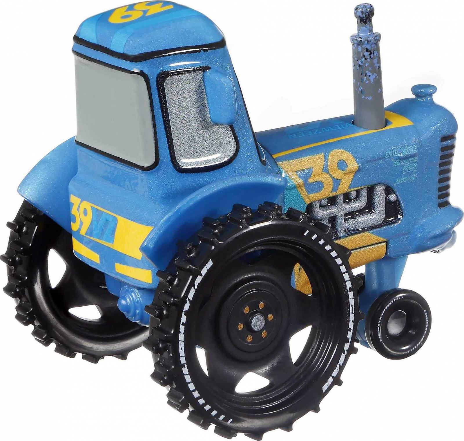 Мініатюрний колекційний автомобіль Disney Cars View Zeen Racing Tractor Мультиколір, фото №3