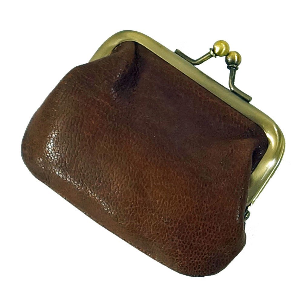 Кошелек кожаный Knips маленький Женский Cognac, Cognac, фото №3