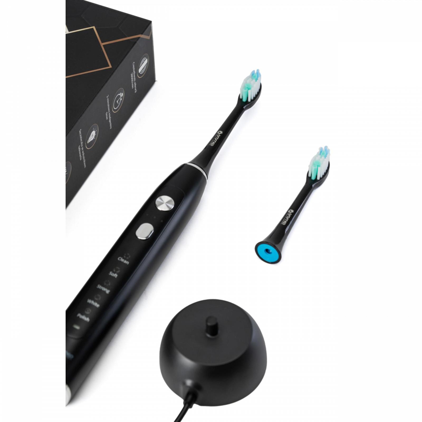 Електрична звукова зубна щітка Oromed ORO-SONIC X PRO Black, фото №4