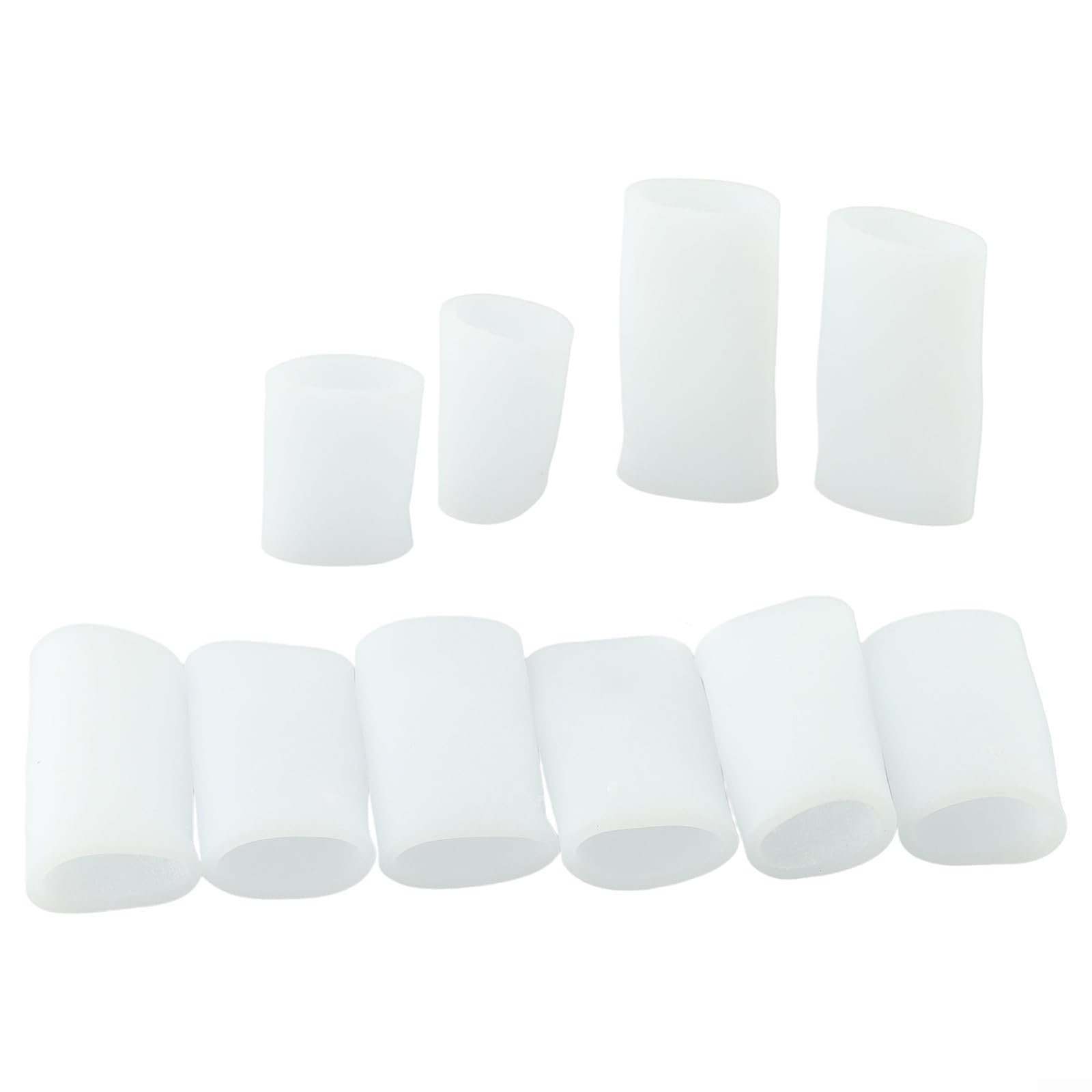 Захисні силіконові ковпачки для пальців ніг для комфортної ходьби, м'які, приємні, фото №1