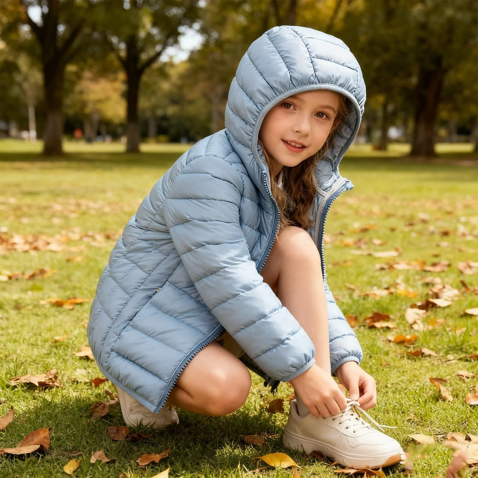 Дитяча зимова куртка Generisch Легка водовідштовхувальна, фото №2