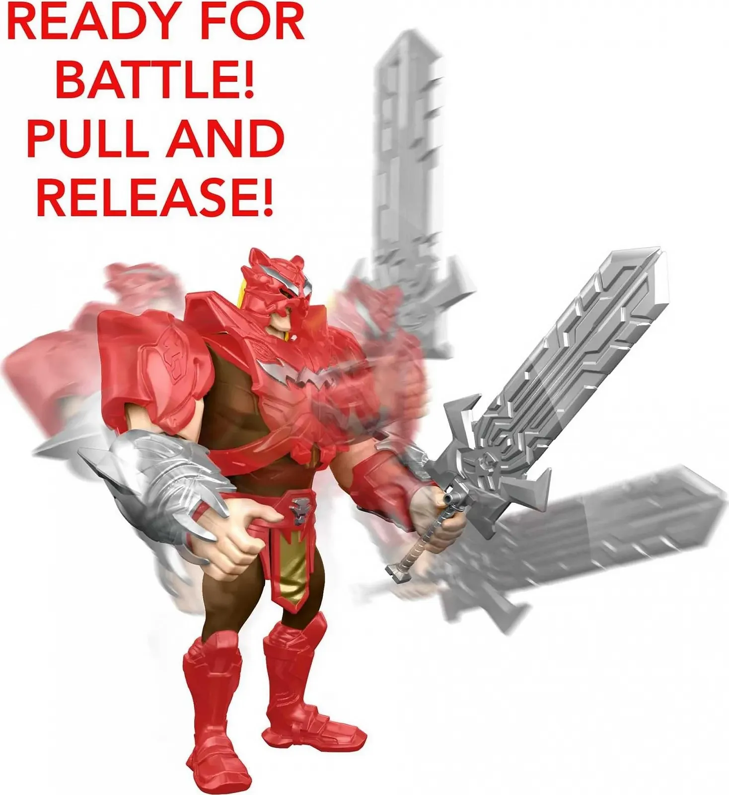 Екшн-фігурка Masters of the Universe Deluxe He-Man Power Attack 8.5 дюйма, фото №5