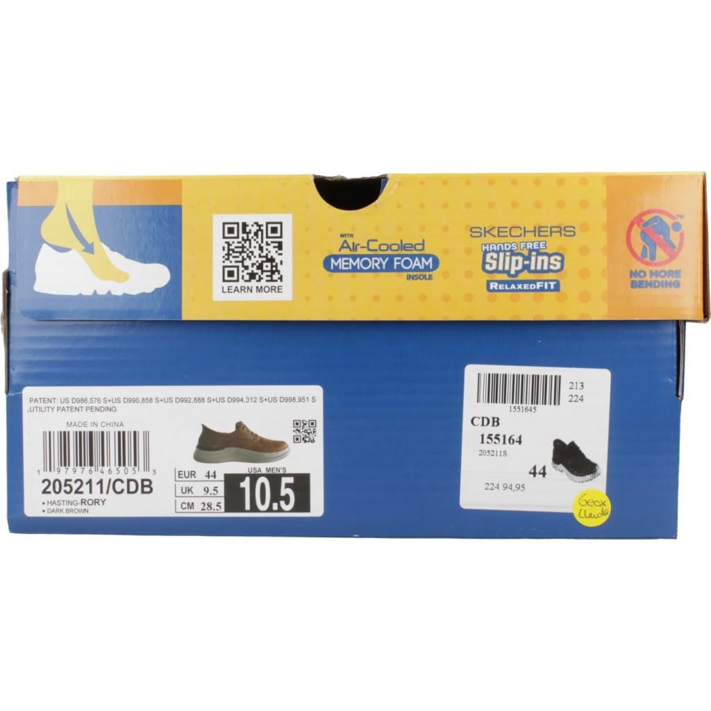 Кросівки Skechers Hasting Slip-On, фото №8 Кросівки Skechers Hasting Slip-On, фото №8