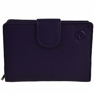 Женский кожаный кошелек Mala Compact RFID Protection Origin Collection Classic в подарочной коробке synthetic.ua - Фото 1