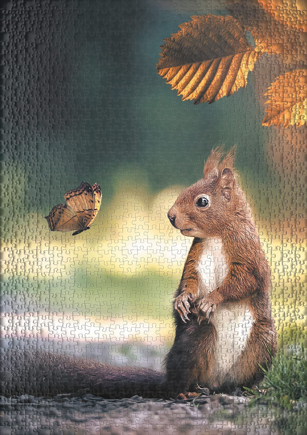 Пазл Ulmer Puzzleschmiede Brush Ear & Swallowtail 1000 элементов 68 x 48 см, фото №2