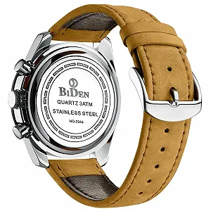 Чоловічий годинник HANPOSH Хронограф з нержавіючої сталі Водонепроникний synthetic.ua - Фото 1