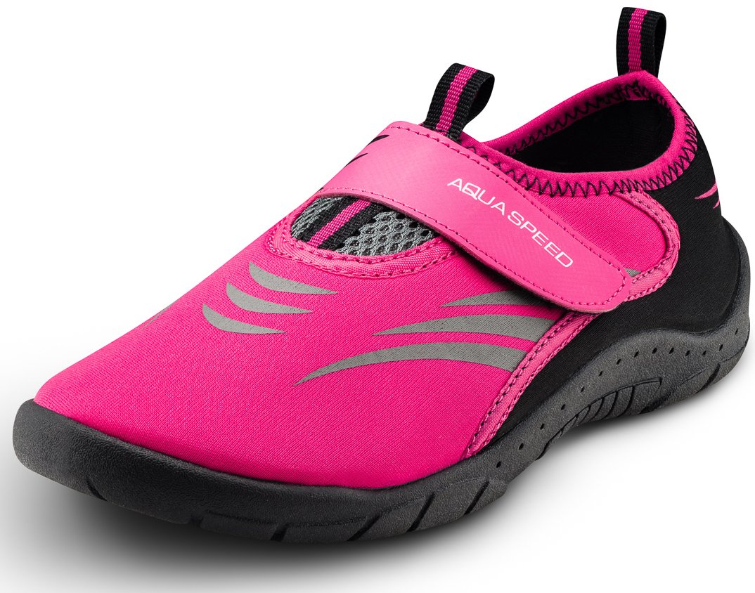 Аквашузи Aqua Speed AQUA SHOE MODEL 27C 7619 рожевий, сірий, чорний  35, фото №3