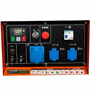 Генератор дизельний Black+Decker BXGND6300E 6.3 кВт synthetic.ua - Фото 1