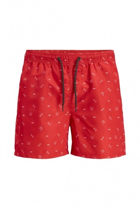 Шорти плавальні JPSTCRETE JJSWIM AKM BULLDOG 12206071-Flame Scarlet Jack&Jones Червоний L, фото №3