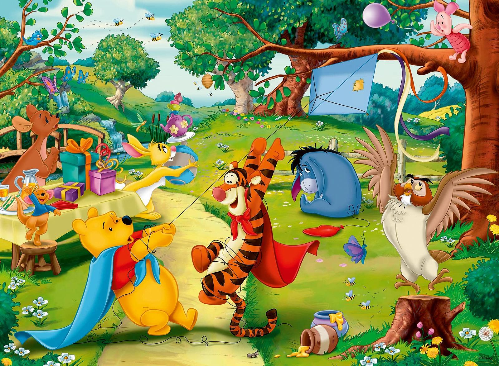 Пазл Ravensburger 12997 The Rescue Winnie the Pooh XXL 100 деталей, фото №2