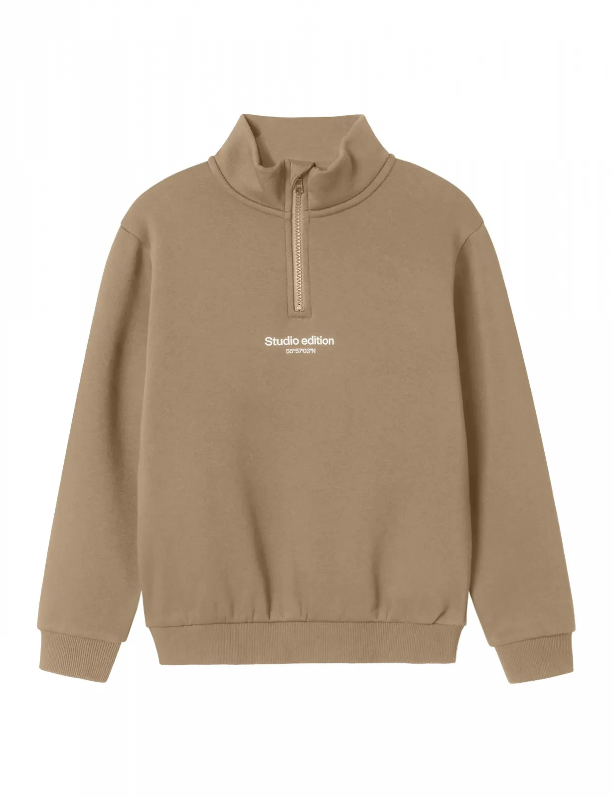 Толстовка NAME IT Nkmbrody LS Nreg Sweat Zip Bru Noos для хлопчиків, фото №1