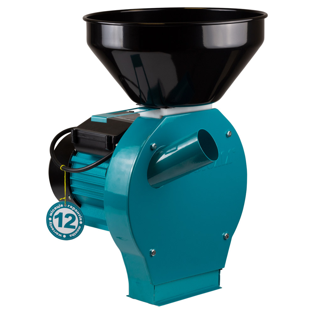 Подрібнювач зерна 2.0кВт до 250кг/ч зернові качани Sigma 5381321, фото №6