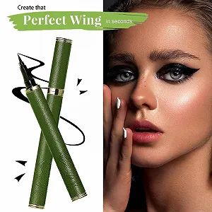 Підводка для очей, водостійка, ультратонка, точна, для макіяжу, чорна, 1 мл synthetic.ua - Фото 1