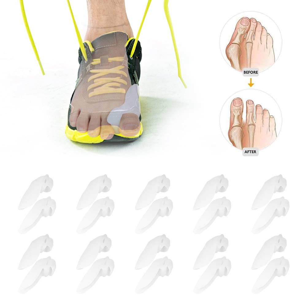 Коректор для великого пальця стопи Zehengläubiger, силіконовий гелевий роздільник для пальців ніг, фото №2