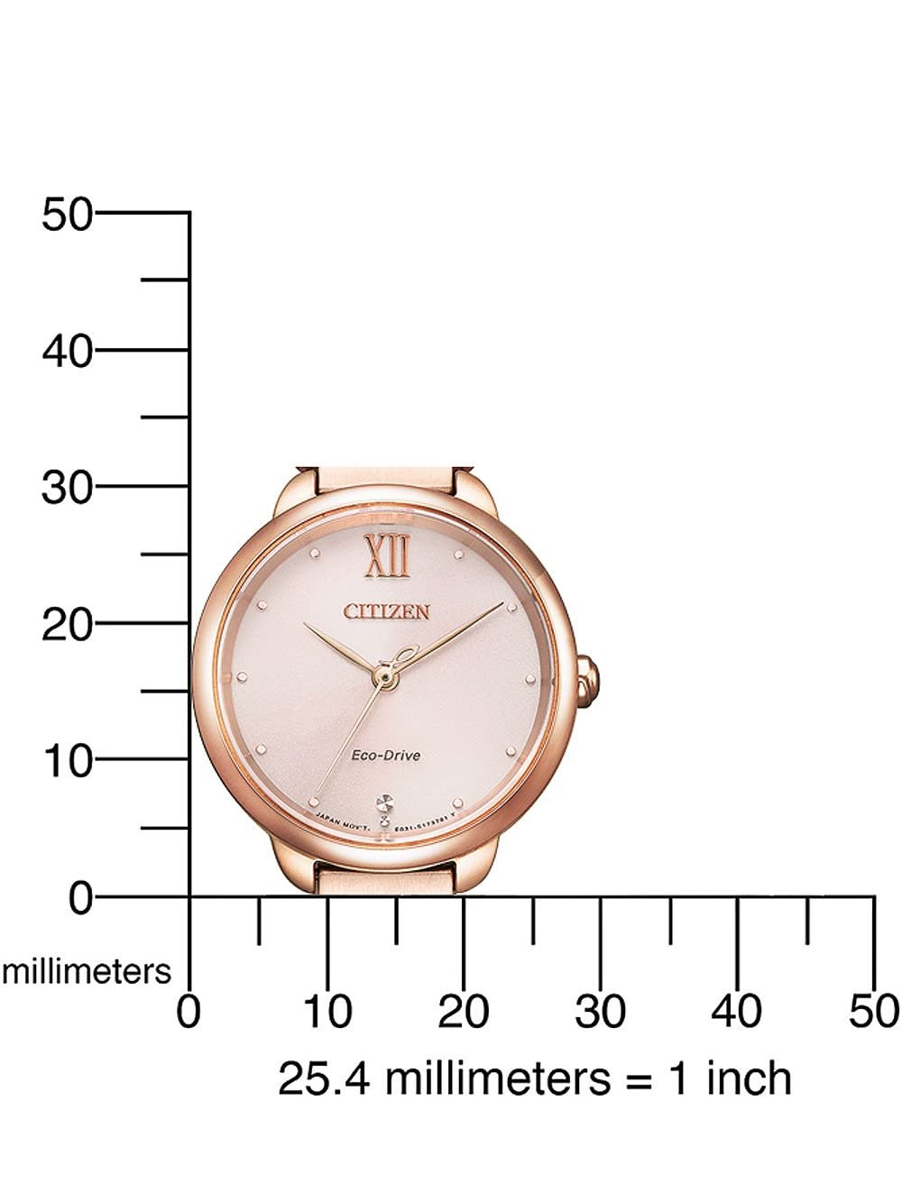 Женские аналоговые часы Citizen Eco-Drive Ремешок из нержавеющей стали, фото №4 Женские аналоговые часы Citizen Eco-Drive Ремешок из нержавеющей стали, фото №4