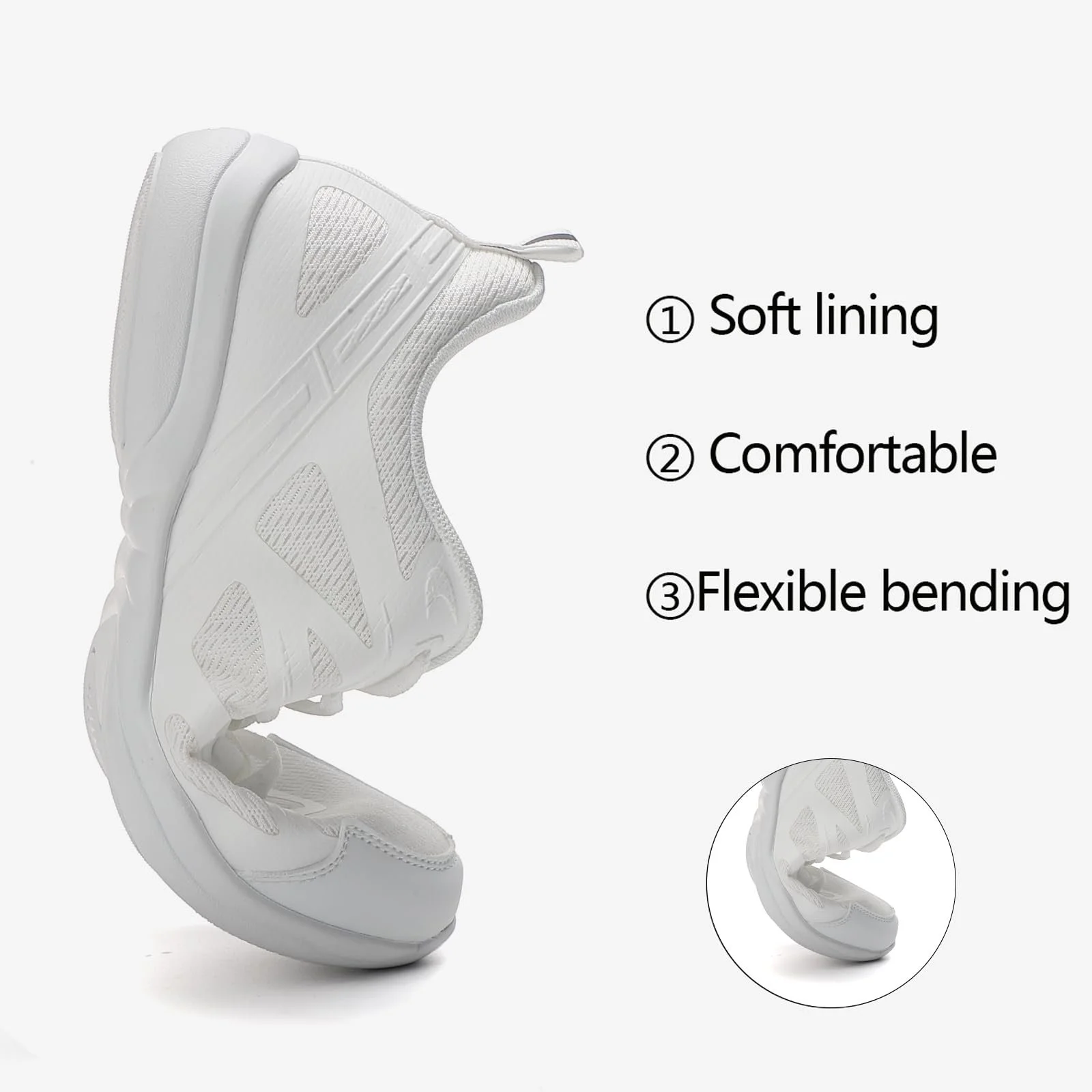 Кроссовки для черлидинга Cheer Танцевальная Кроссовки Черлидеры Детские Фитнес гимнастика Тренировочные кроссовки Нескользящие Девочки Акробатика Младший школьный возраст, фото №6