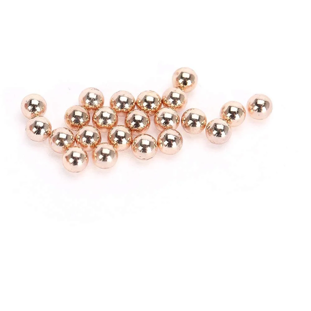 Украшения для ногтей 0.5 мм 3.0 мм Стальные шарики для маникюра, Мини стальные шарики для ногтей, Золото Серебро Розовое (Розовый), фото №9