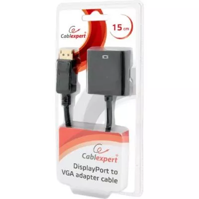 Переходник DisplayPort to VGA Cablexpert (AB-DPM-VGAF-02), фото №2