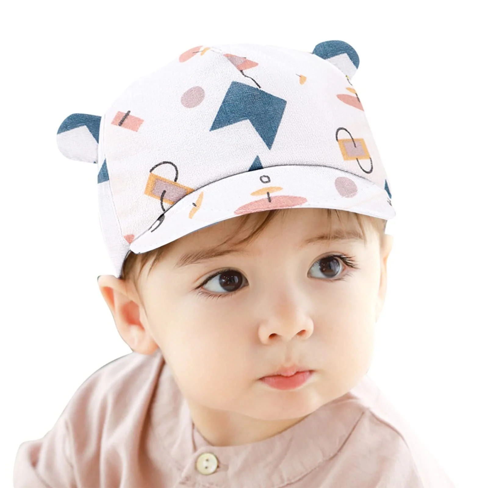 Бейсболка-тракер Glücksvogel дитяча сітчаста з мультяшним принтом літня сонцезахисна, фото №1