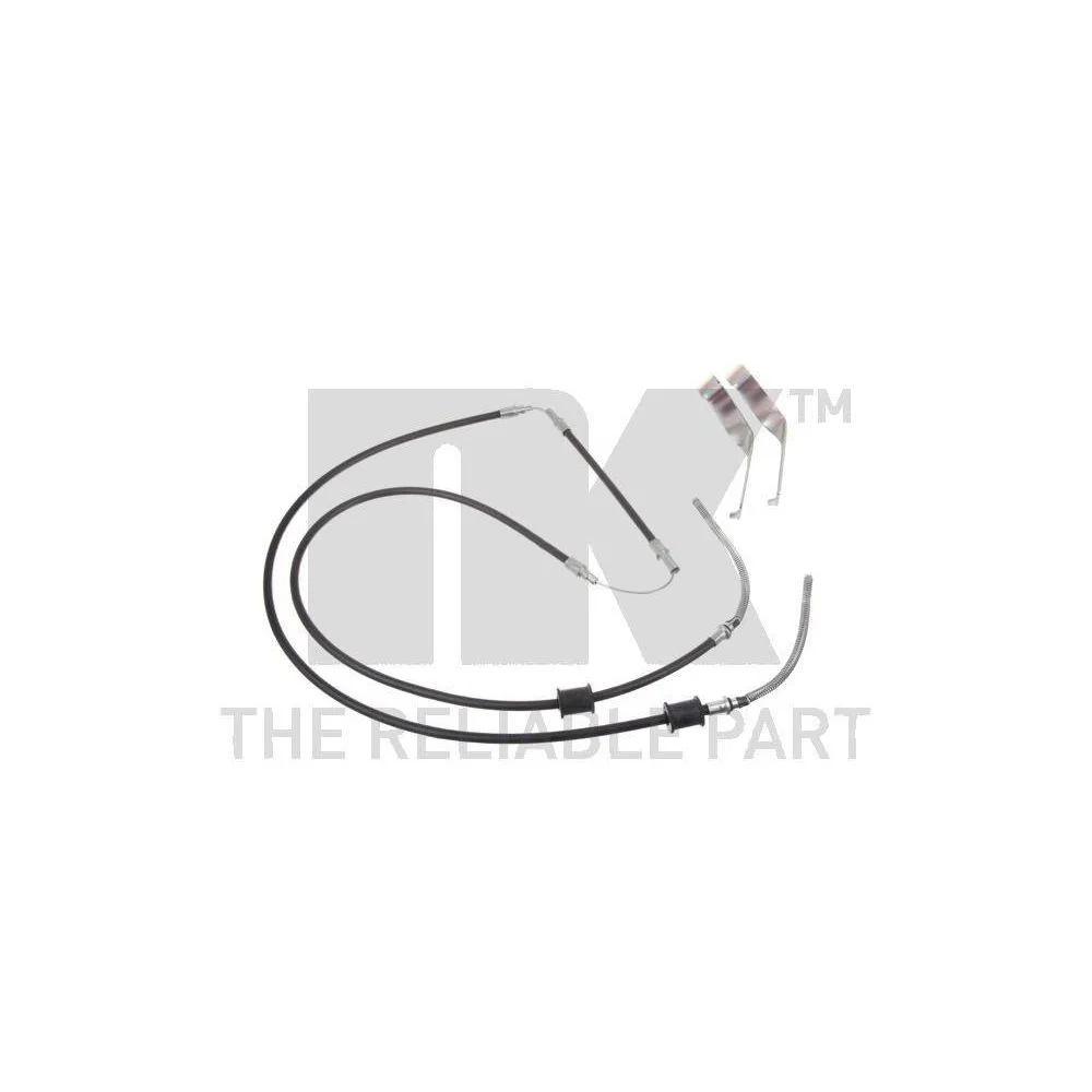 Трос стоянкового гальма NK 9025105 для FORD, лівий, правий, фото №1