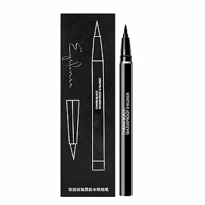 Рідка Підводка для очей Швидковисихаючий Стійкий Інструмент для макіяжу 2 мл Чорний - Фото 1