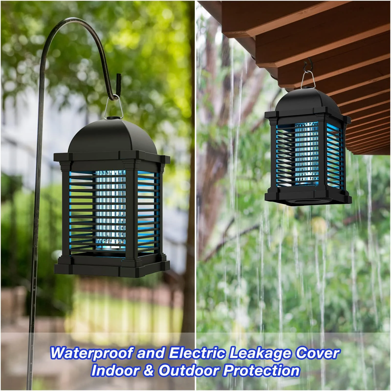 Электрический уничтожитель насекомых 20 W 4300 V UV 100 м², фото №8