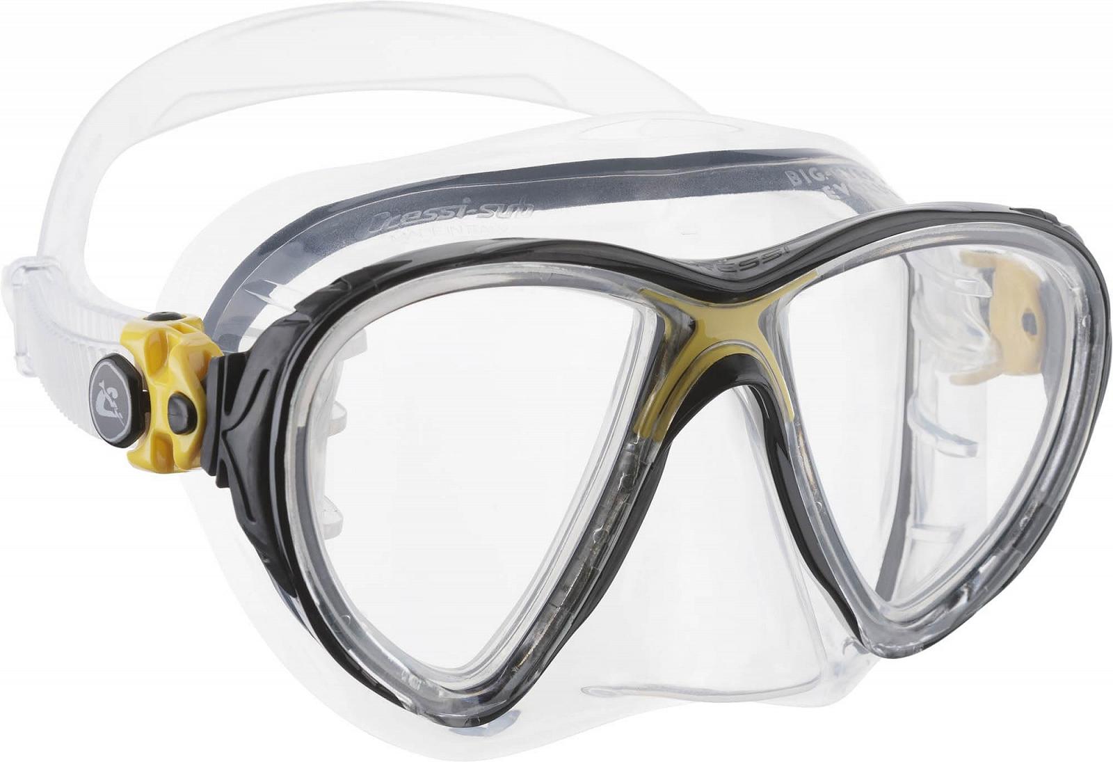 Маска Cressi Big Eyes Evolution, трубка Alpha Ultra Dry, багатокольоровий, фото №2