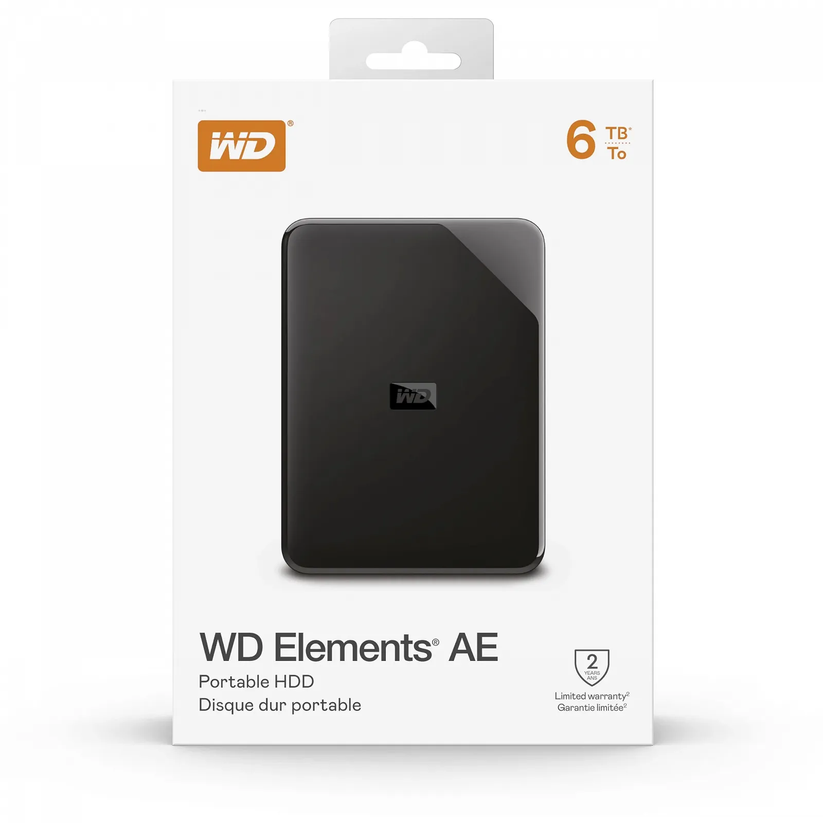 Внешний жесткий диск WD Elements AE 6 ТБ USB 3.2 Gen 1/USB 3.0 Black, фото №5