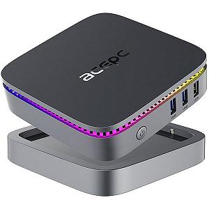 Міні-ПК Acepc PicoBox Pro AK1 / Intel N100 / RAM 16GB / SSD 512GB / LAN / Wi-Fi / Bluetooth / Windows 11 / Сірий - Фото 1