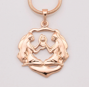 Кулон знак зодіаку-Близнюки для жінок synthetic.ua - Фото 1