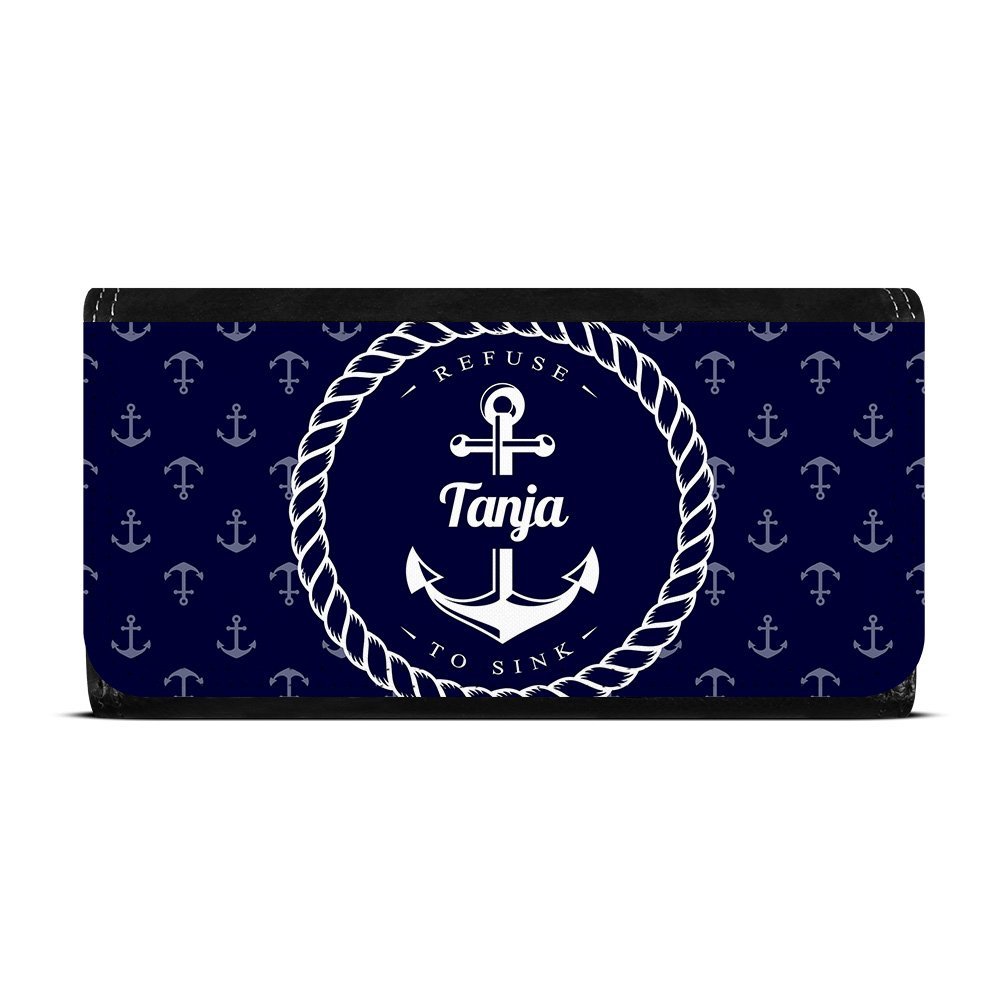 Кошелек с именем Anchor Tanja, кошелек, кошелек для мужчин и женщин, фото №2