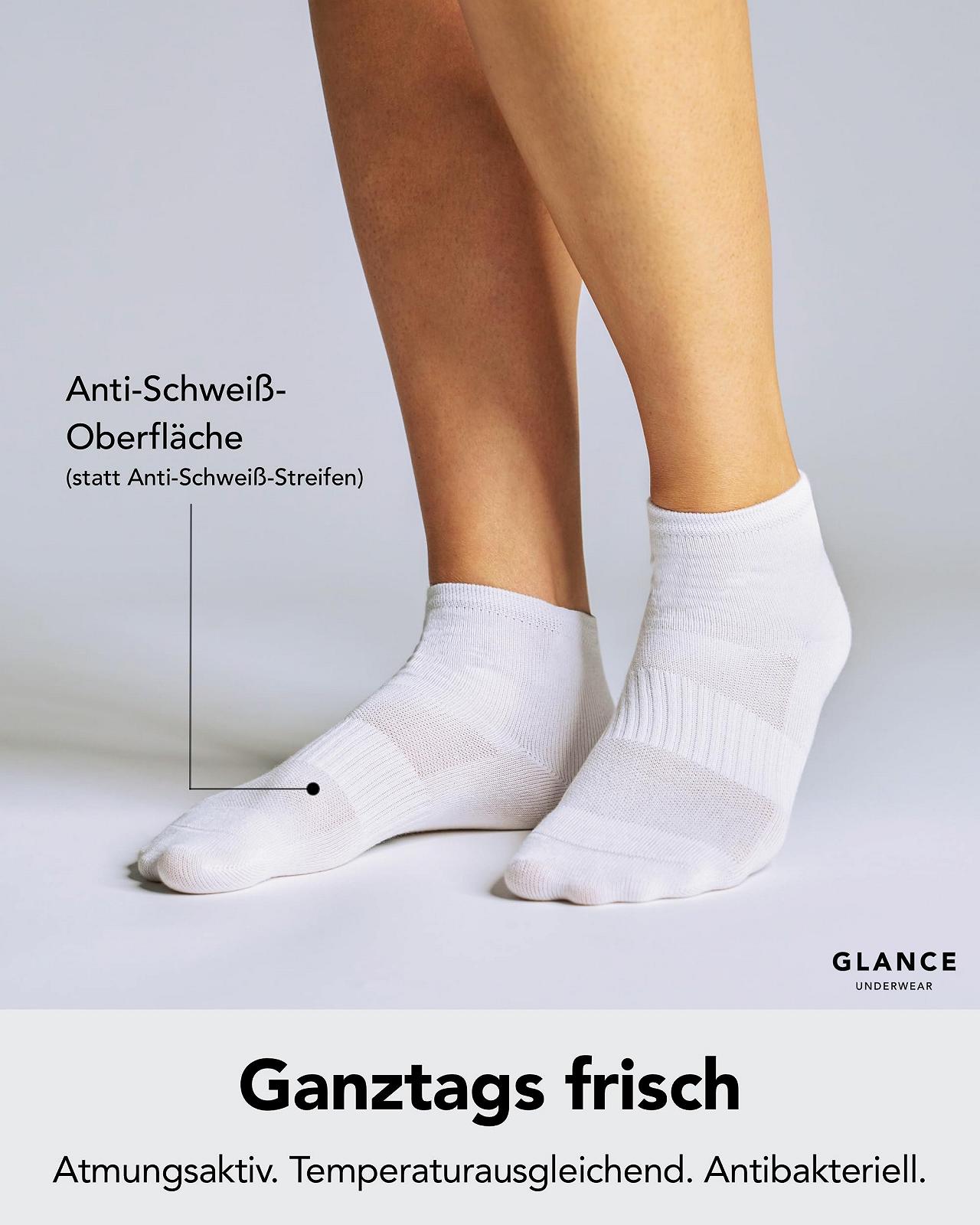 Премиальные бамбуковые носки-следки для мужчин и женщин, 6 пар, мягкие дышащие носки для предотвращения потливости ног, короткие носки, идеально подходят для повседневного использования и спорта, размер 35-47, фото №4