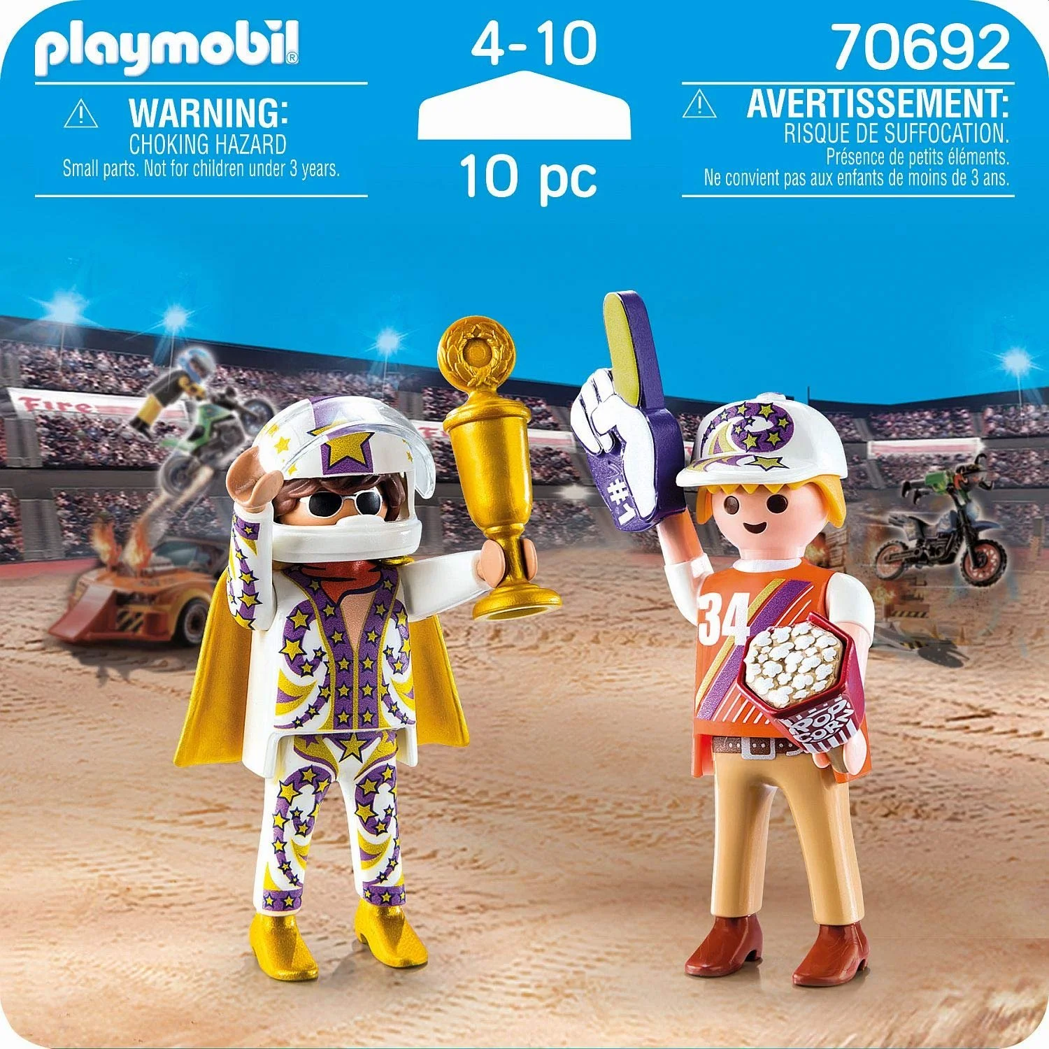 Набор игровых фигурок PLAYMOBIL Stuntshow 70692 DuoPack Stunt Show Team, фото №3