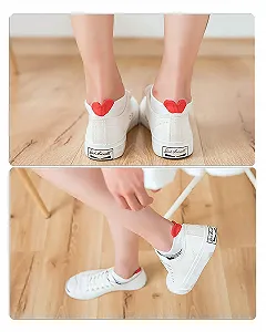 Шкарпетки Bella & Flores New Heart, набір 5 шт (різнокольорові з візерунком, 6-9) synthetic.ua - Фото 1