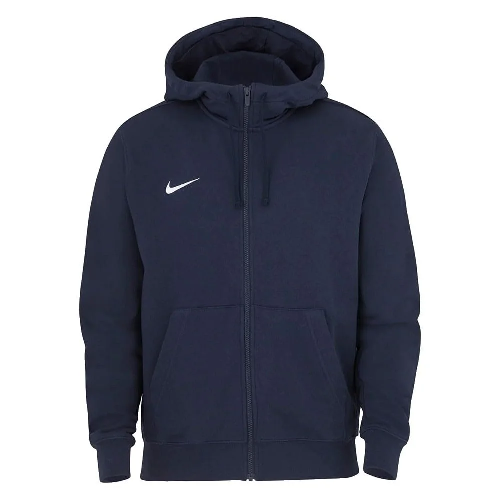 Толстовка Nike Team Club Full Zip Hoodie Ft - Obsidian, фото №1