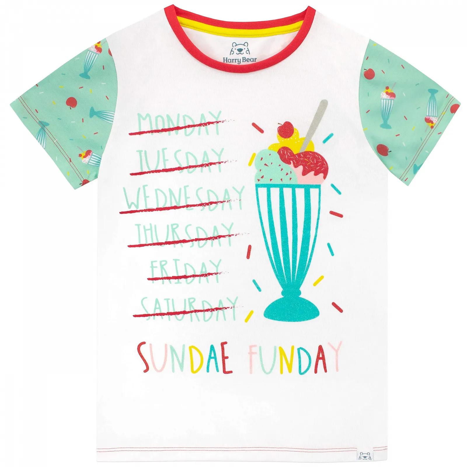 Пижама Harry Bear Мороженое-Сандэ для девочек, фото №2 Пижама Harry Bear Мороженое-Сандэ для девочек, фото №2