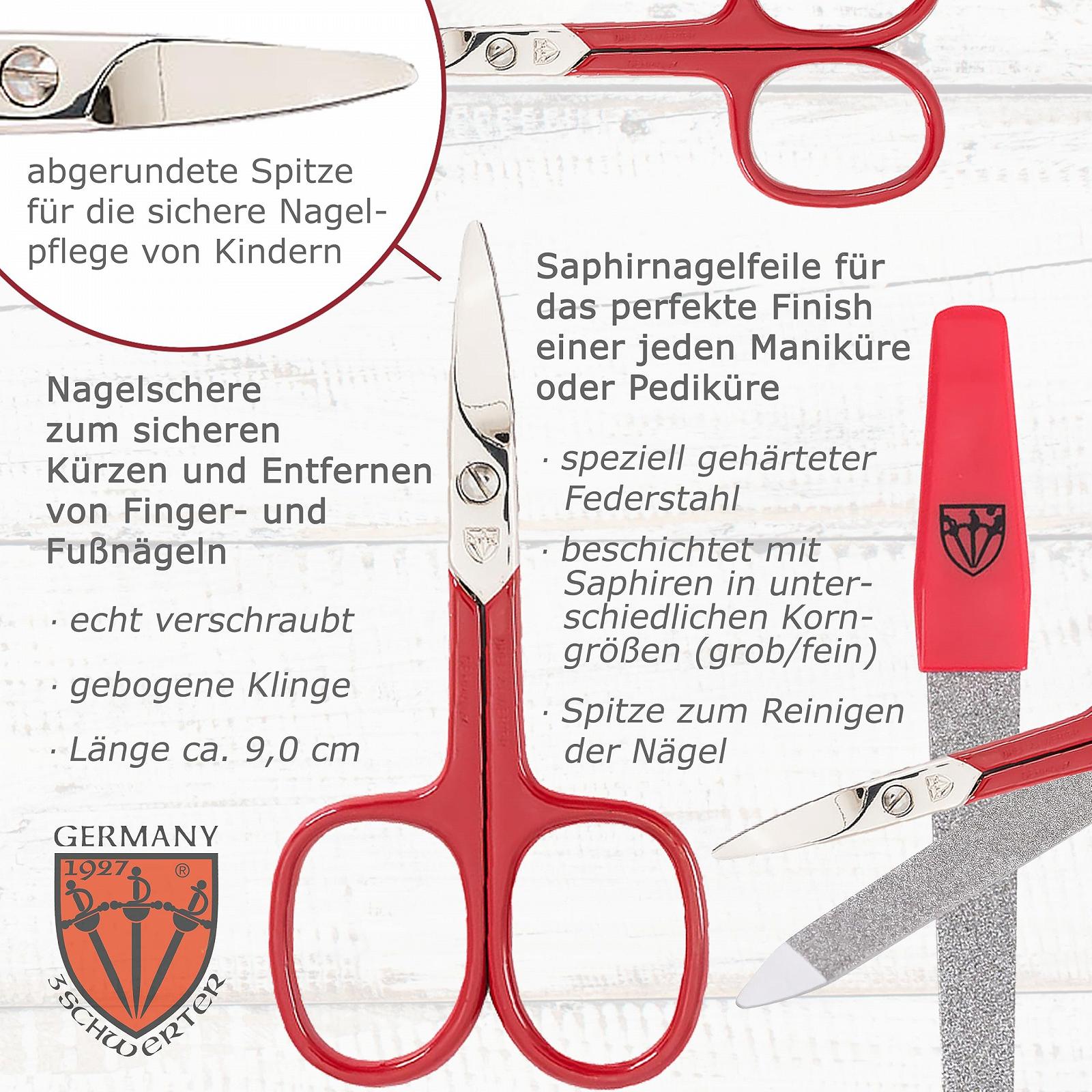 Набір для манікюру DREI SCHWERTER Germany Kids Collection 5 предметів, фото №2 Набір для манікюру DREI SCHWERTER Germany Kids Collection 5 предметів, фото №2