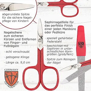 Набор для маникюра DREI SCHWERTER Germany Kids Collection 5 предметов цена на synthetic.ua - Фото 1 Набор для маникюра DREI SCHWERTER Germany Kids Collection 5 предметов synthetic.ua - Фото 1