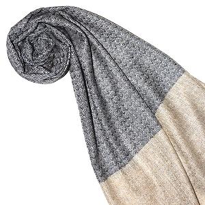 Пашмина Lorenzo Cana 78203 Женский шарф 100% кашемир 70 см x 200 см Пушистый, серый synthetic.ua - Фото 1