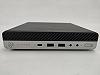 Мини ПК HP EliteDesk 800 G3 / Intel Core i5-7500T / RAM 16GB / SSD 512GB / LAN / Wi-Fi / Bluetooth / Windows 11 / Черный Уценка