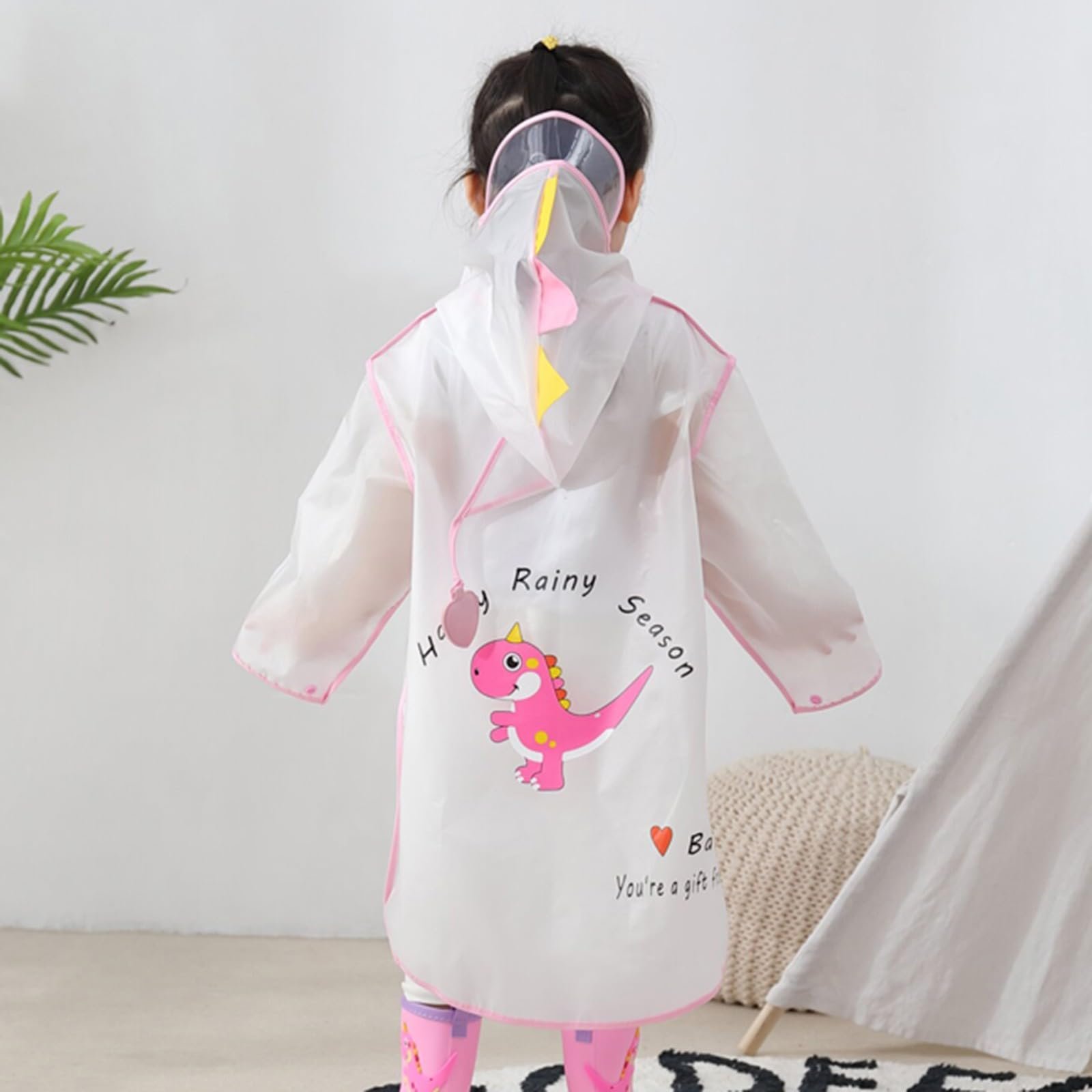 Дощовий Плащ Дитячий Мультяшний Візерунок Водонепроникний, фото №4 Дощовий Плащ Дитячий Мультяшний Візерунок Водонепроникний, фото №4