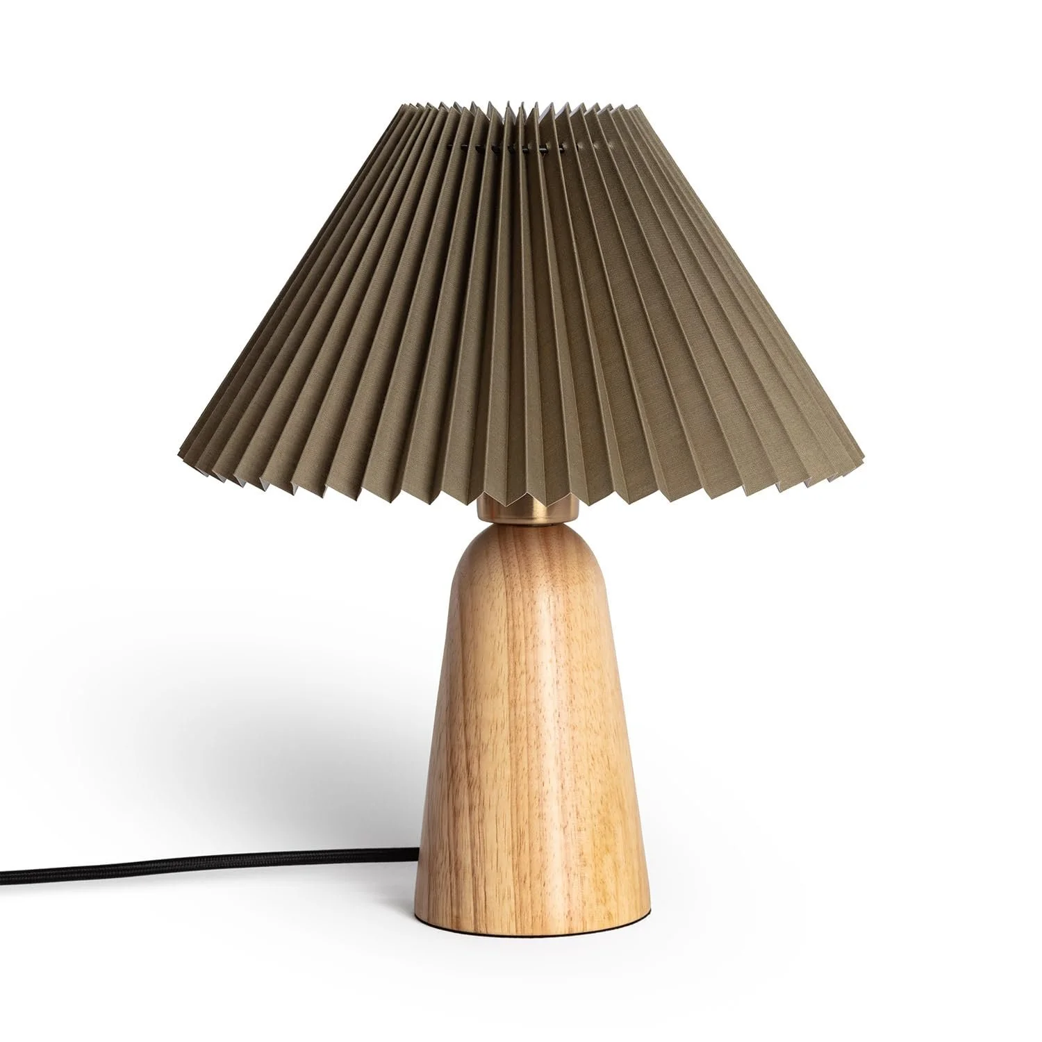 Настольная лампа LEDKIA LIGHTING Willow E27 Деревянная, фото №1